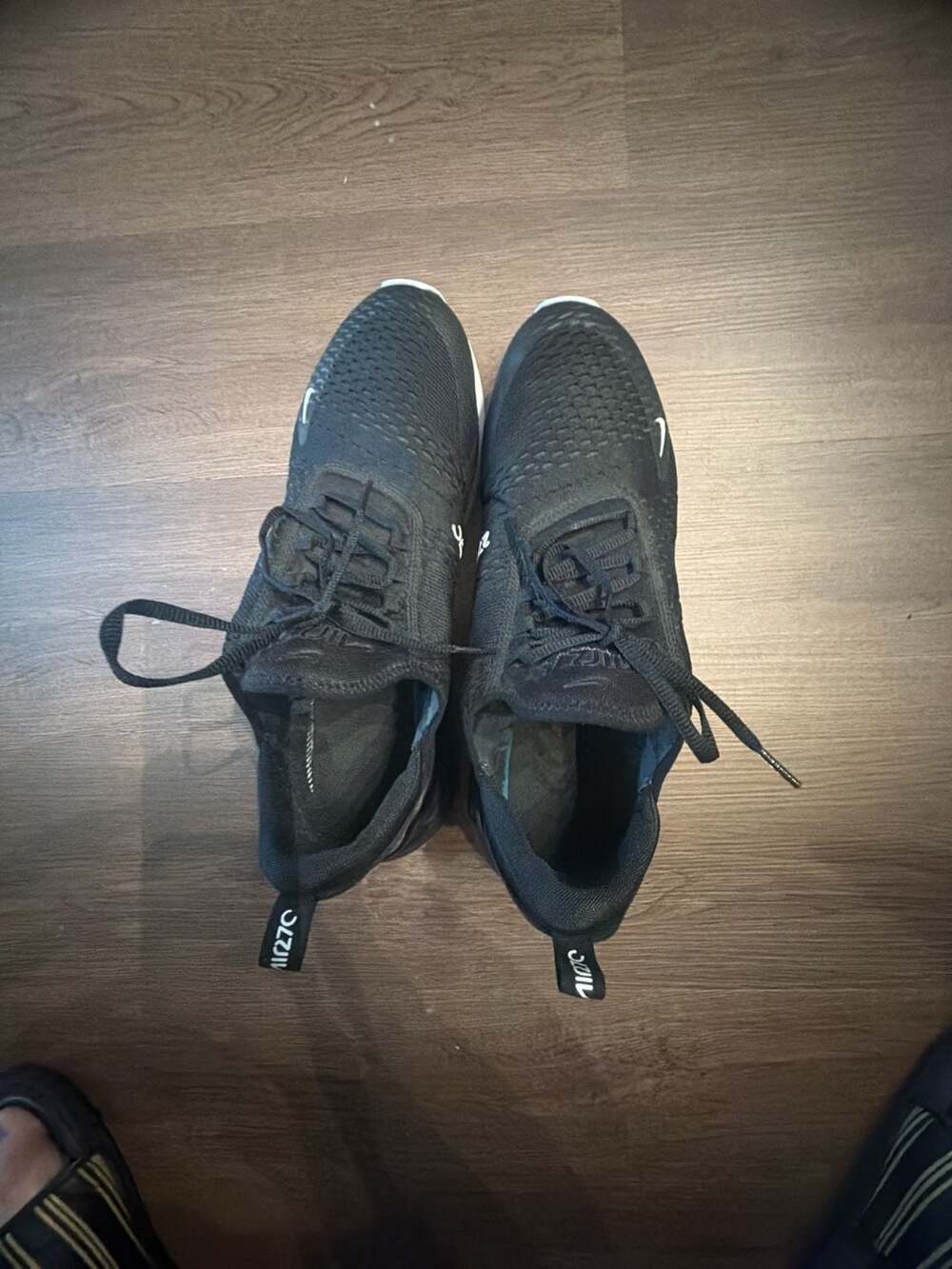 Nike Air Max 270 AH8050-002 Black Sneakers Size 15